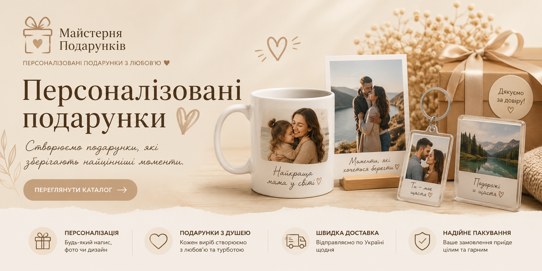 Майстерня Подарунків — Банер 1