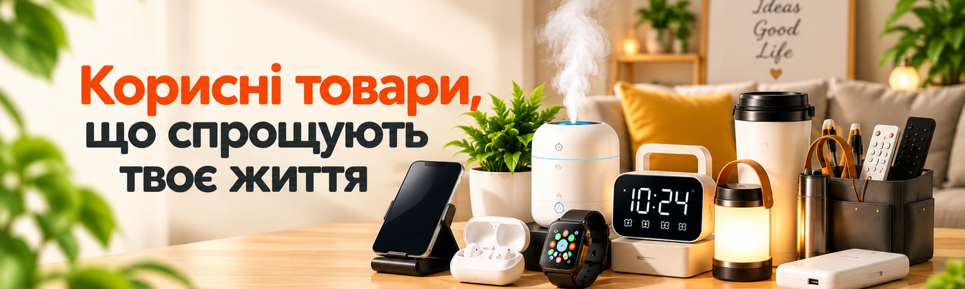 SmartyBuy - інтернет-магазин розумних покупок. Одяг, оригінальні подарунки, сувеніри, все для дому — Банер 2
