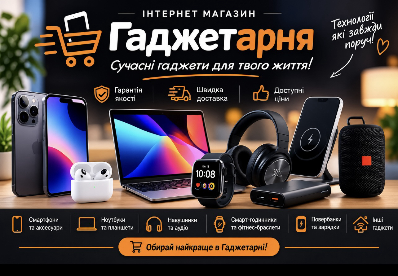 Гаджетарня — Банер 1